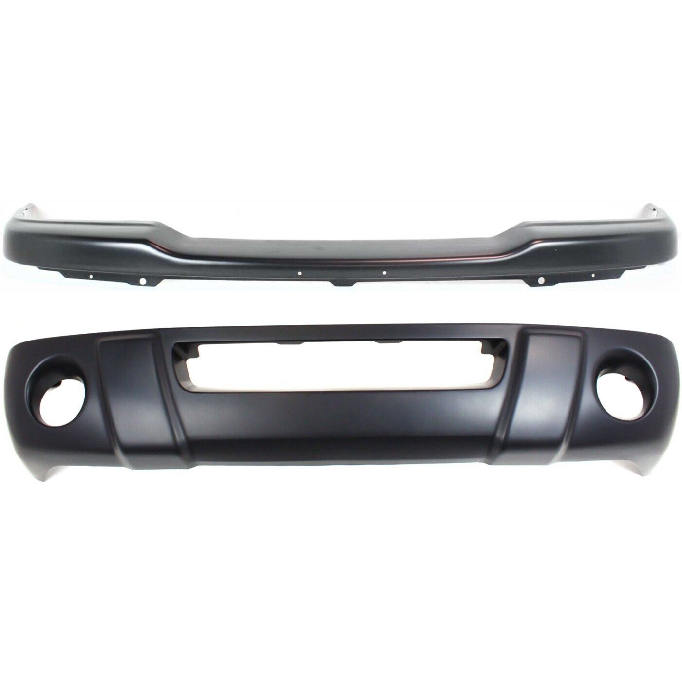 Front Bumper Kit For 2001-2003 Ford Ranger Black