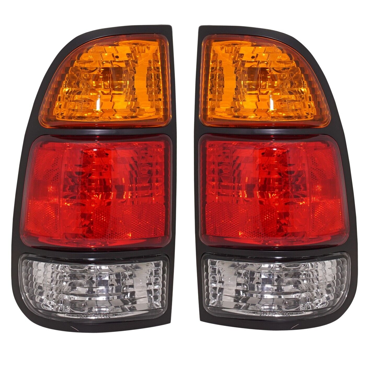 Tail Light Lamp Assembly Set For 2000-06 Toyota Tundra Left and Right With Bulb