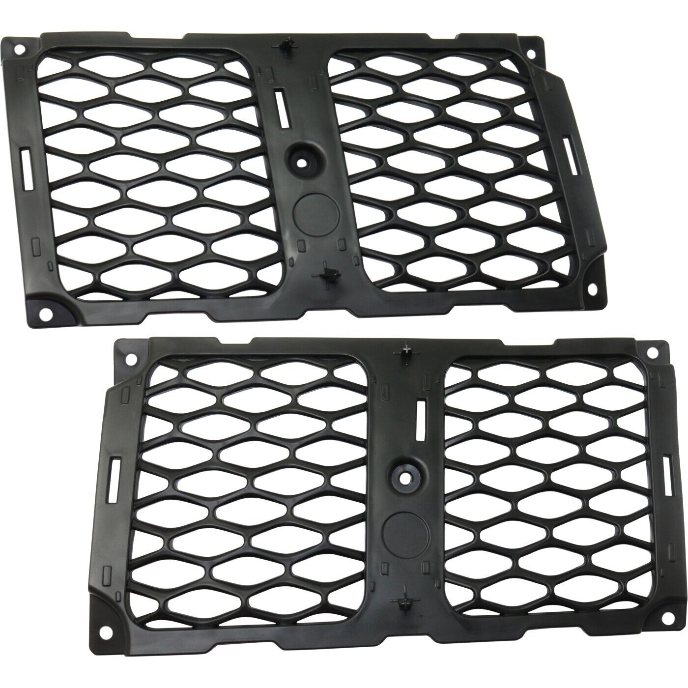 Pair Set of 2 Grille Grill Driver & Passenger Side Left Right for Grand Cherokee