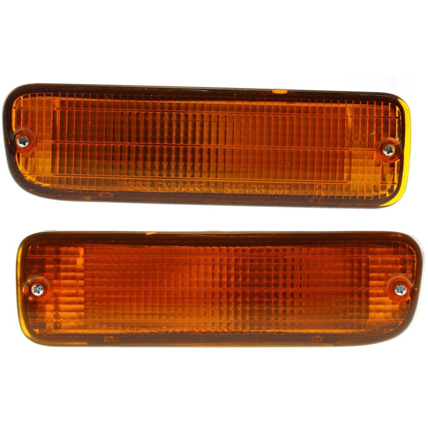 Turn Signal Light For 95-2000 Toyota Tacoma Plastic Lens Left & Right Set of 2