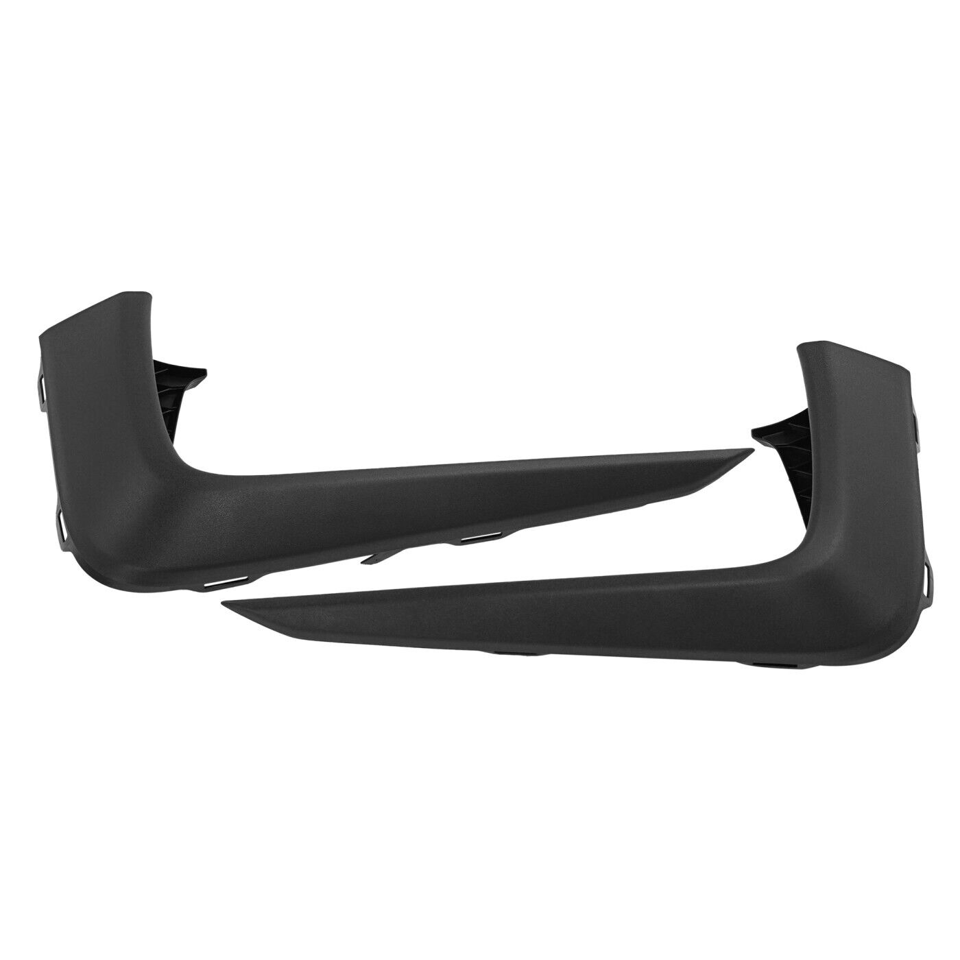 Bumper Trim Set For 2019-2022 Honda Pilot Front Left and Right Textured Garnish