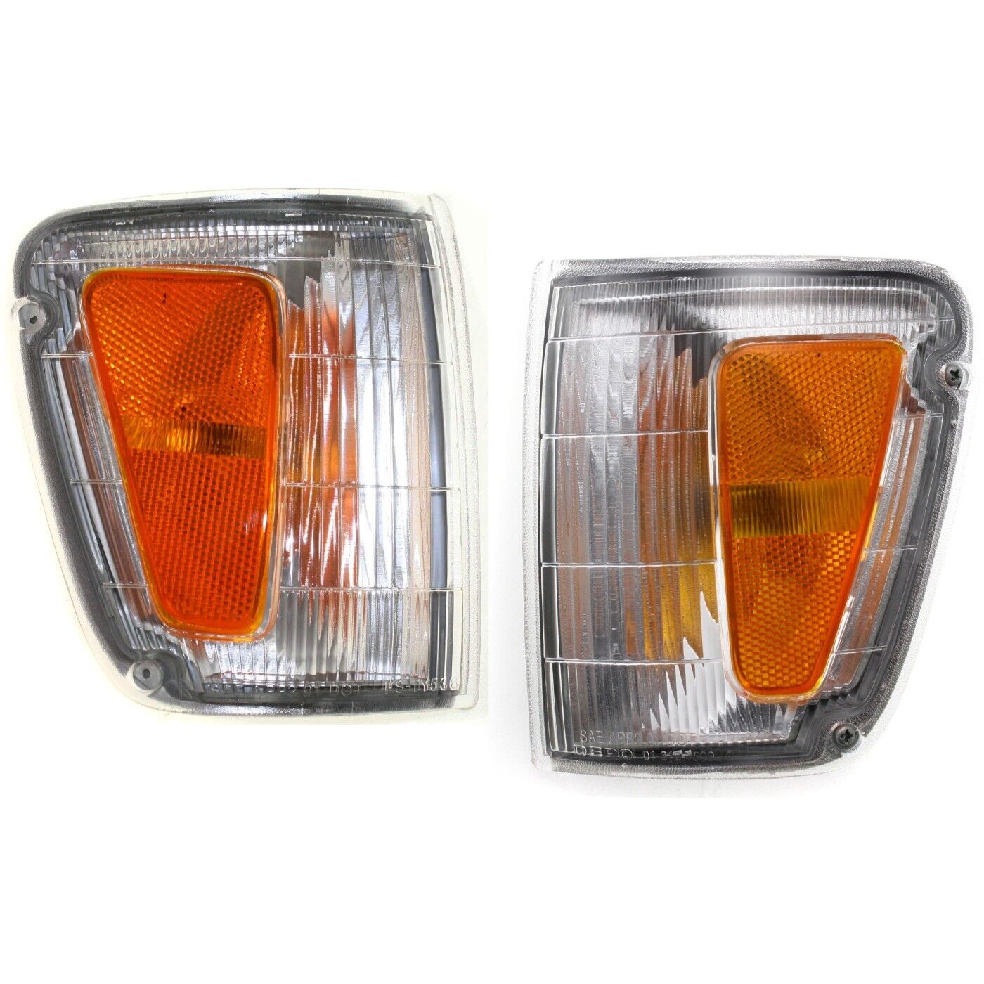 Corner Parking Light Set For 1993-1998 Toyota T100 Left and Right With Bulb