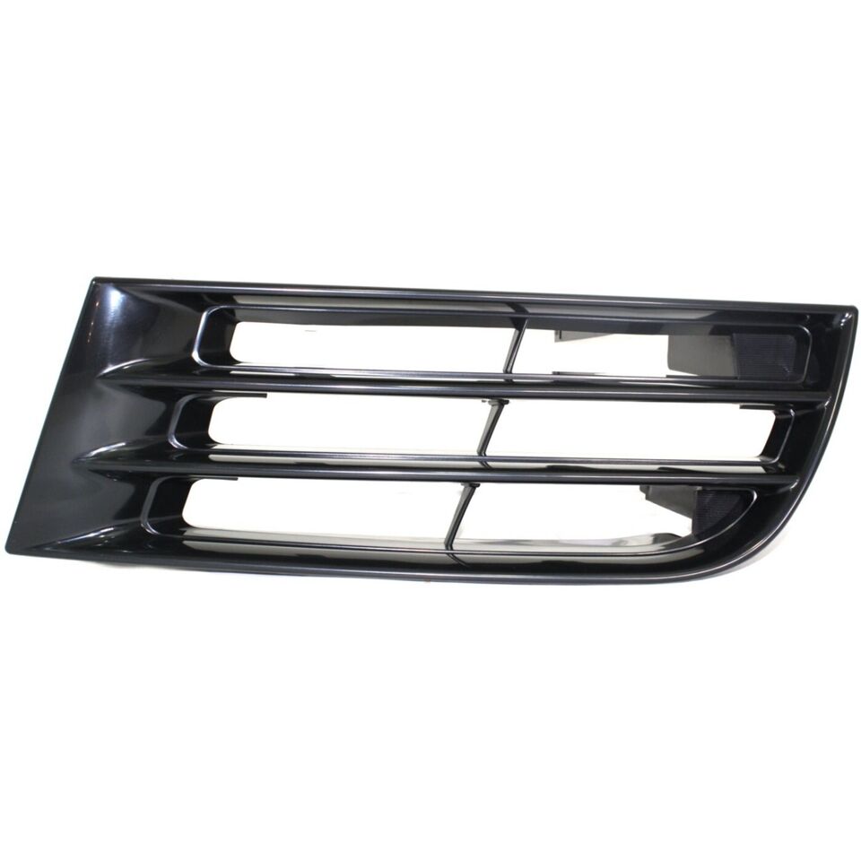Grille For 2002-2003 Mitsubishi Galant Set of 2 Left & Right Side Black Plastic