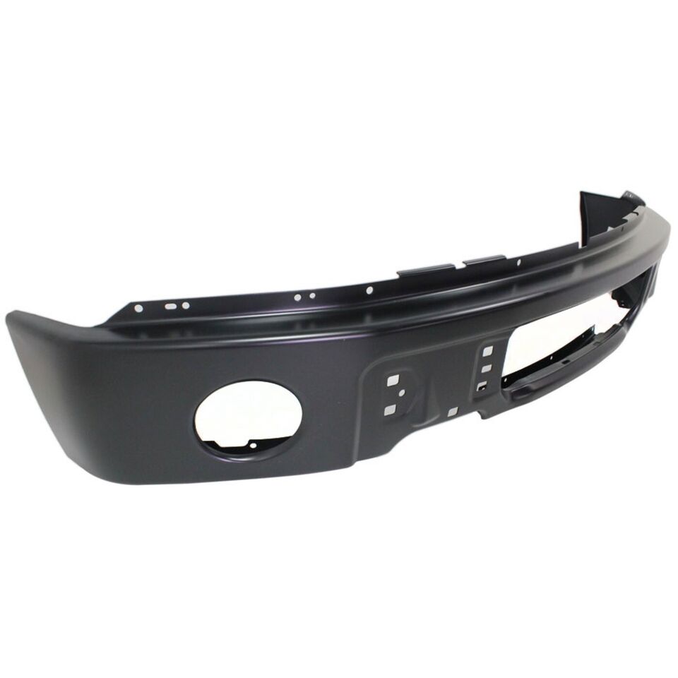 Front Bumper For 2009-2014 Ford F-150 Powdercoated Black with Fog Light Holes