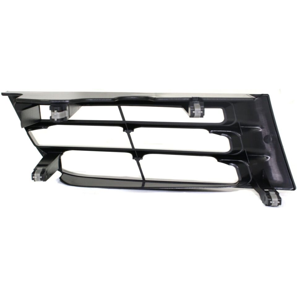Grille For 2002-2003 Mitsubishi Galant Set of 2 Left & Right Side Black Plastic