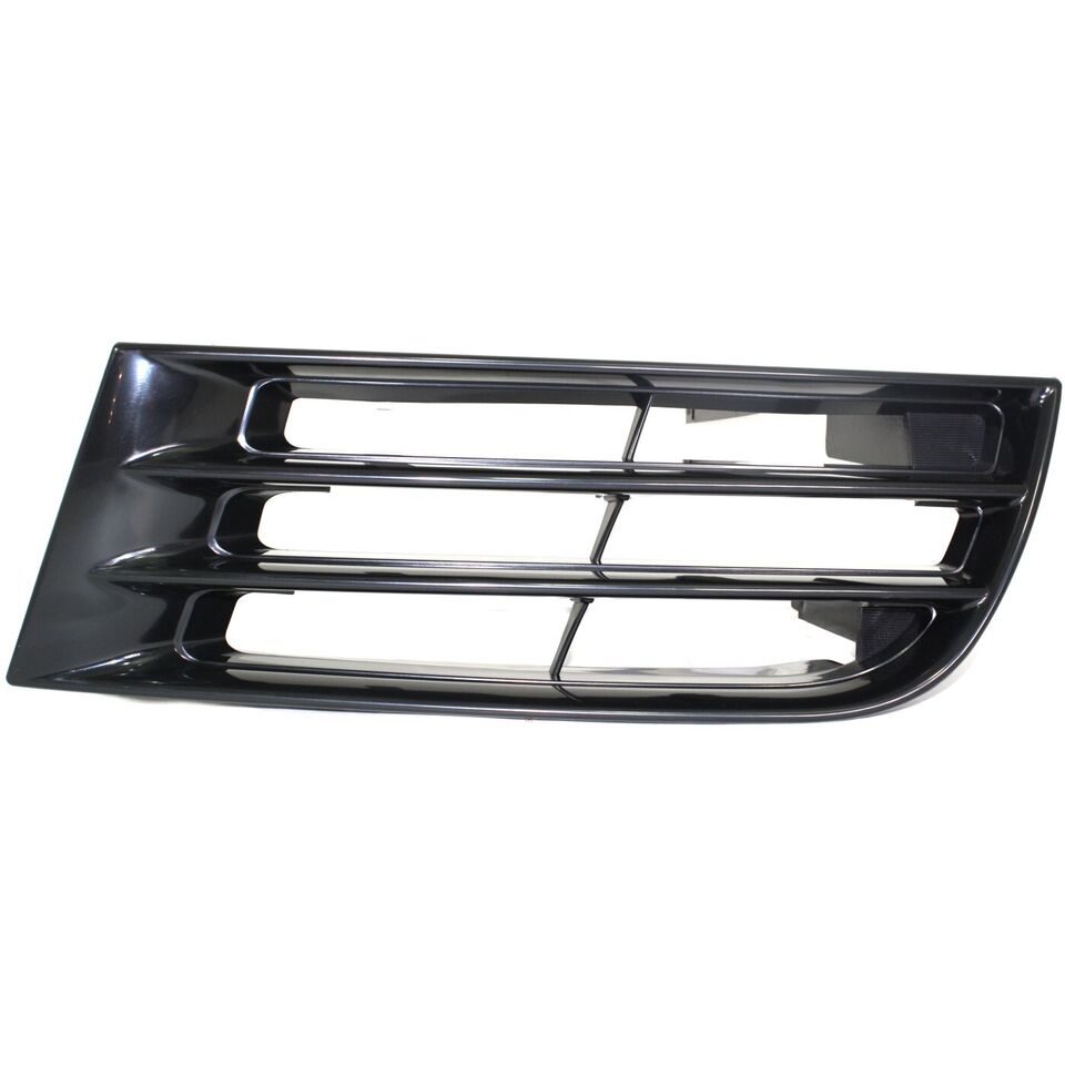 Grille For 2002-2003 Mitsubishi Galant Set of 2 Left & Right Side Black Plastic