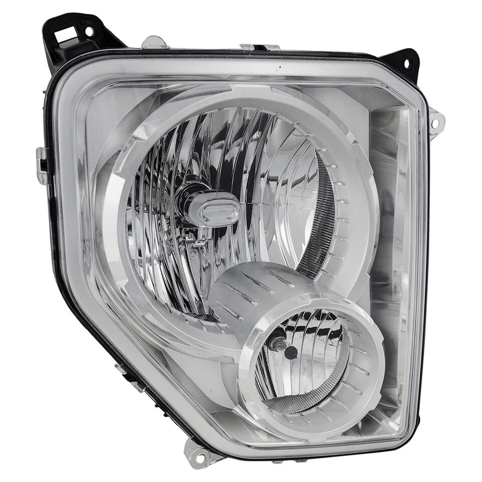 Headlight Set For 2008-2012 Jeep Liberty Left and Right With Fog Light 2Pc